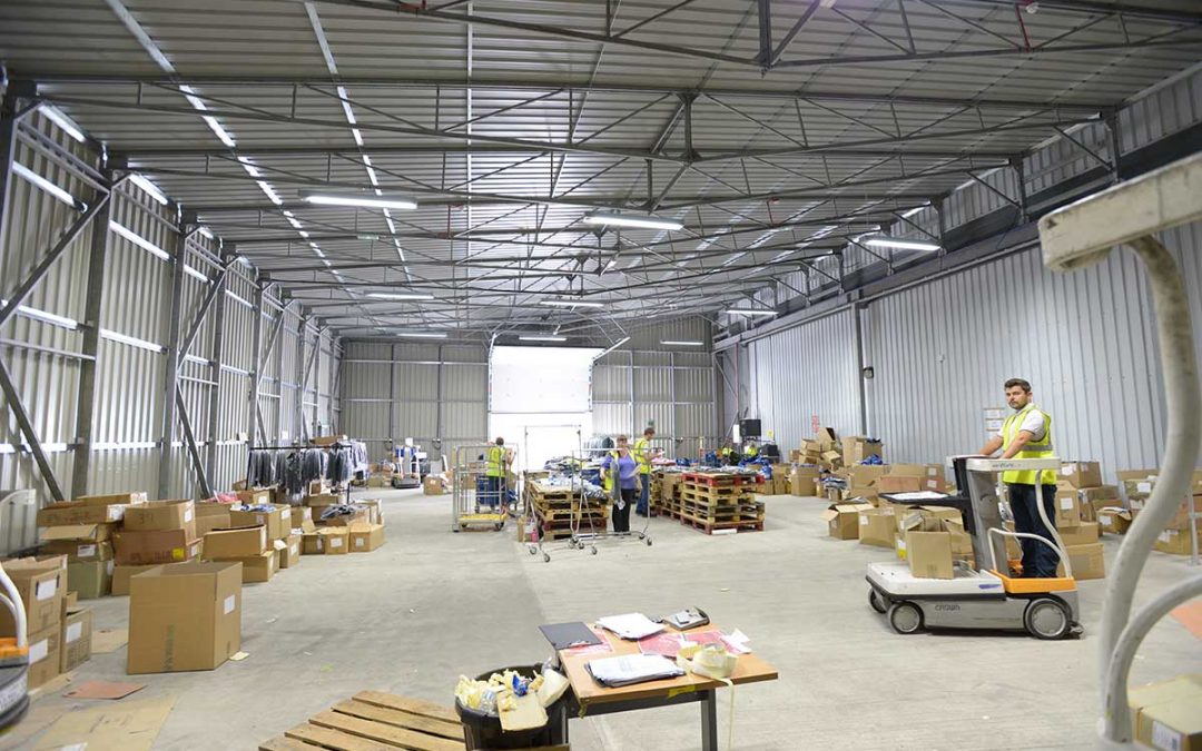 How can a warehouse stand up to the rate of innovation and changes to customer behaviour?