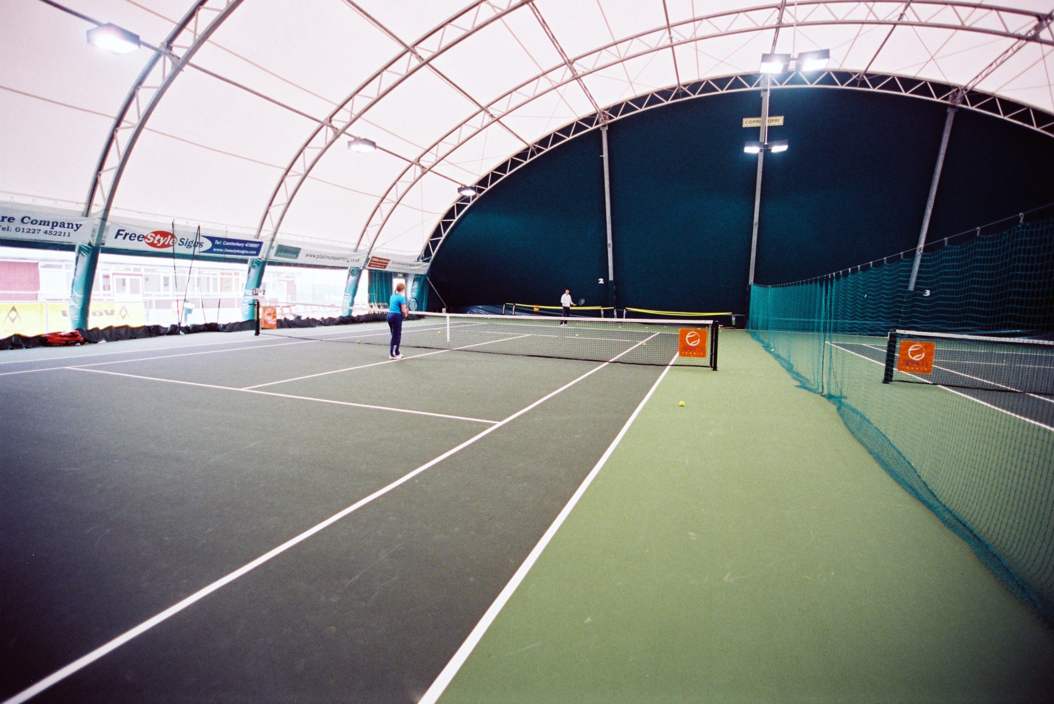 One of our sports structures in Peterborough, UK